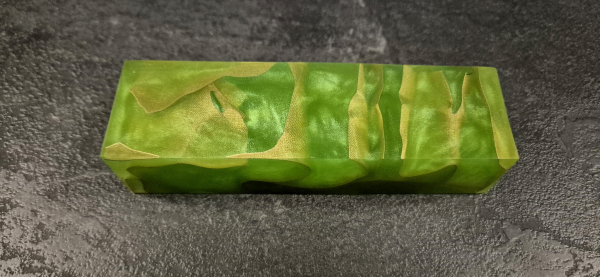 Green Brass Mesh Stripes 